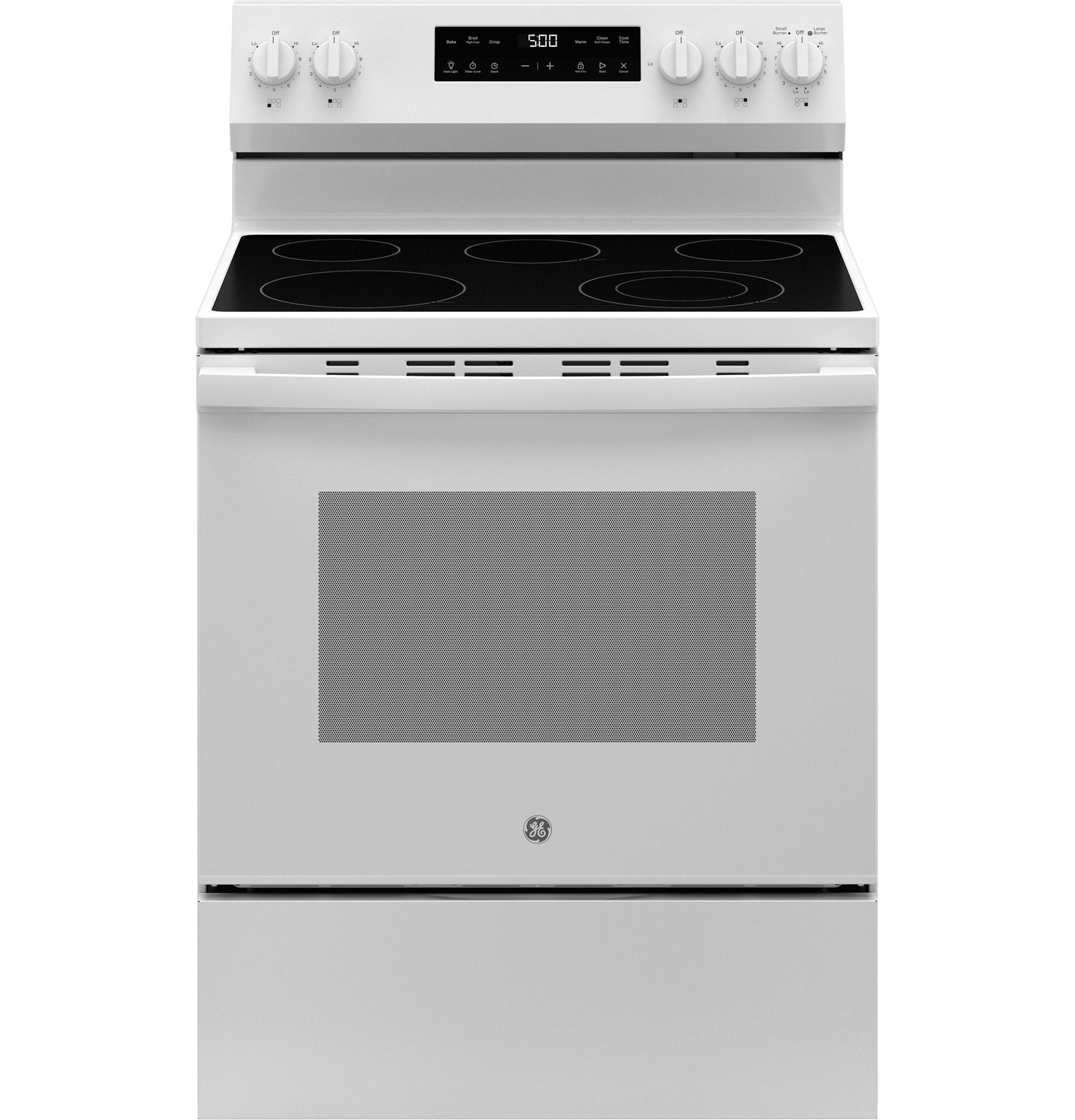 GE® 30" Free-Standing Electric Range with Crisp Mode