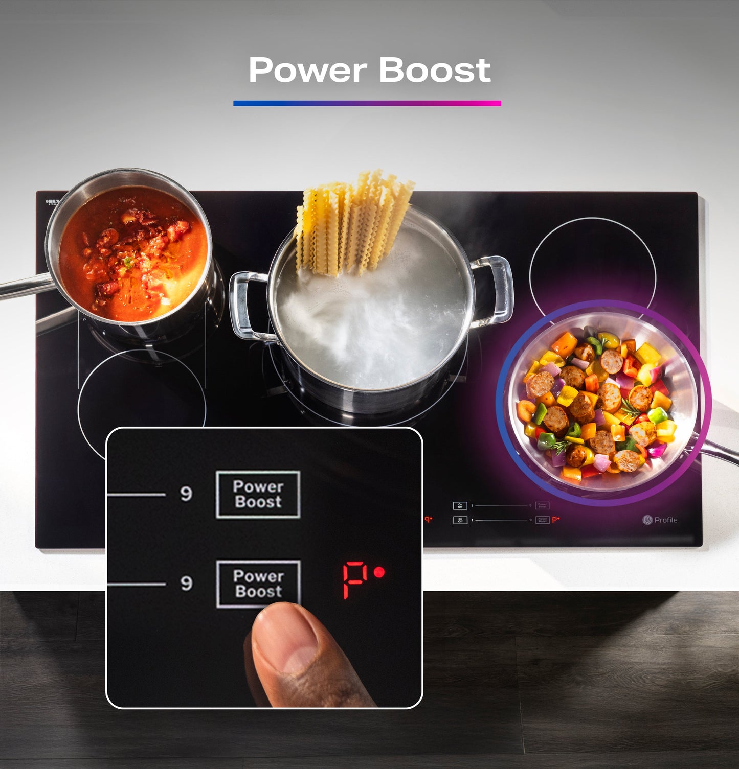GE Profile™ 36" Built-In Touch Control Induction Cooktop