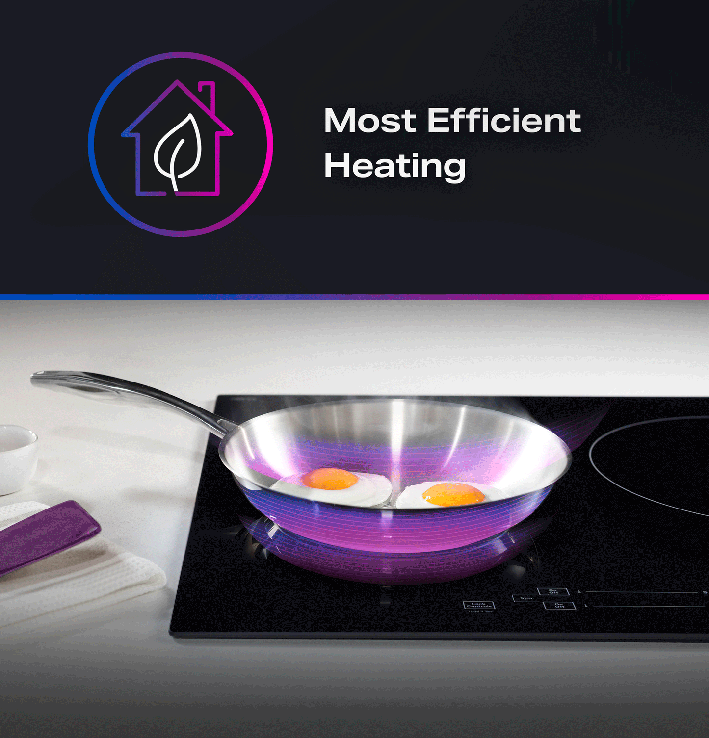 GE Profile™ 36" Built-In Touch Control Induction Cooktop