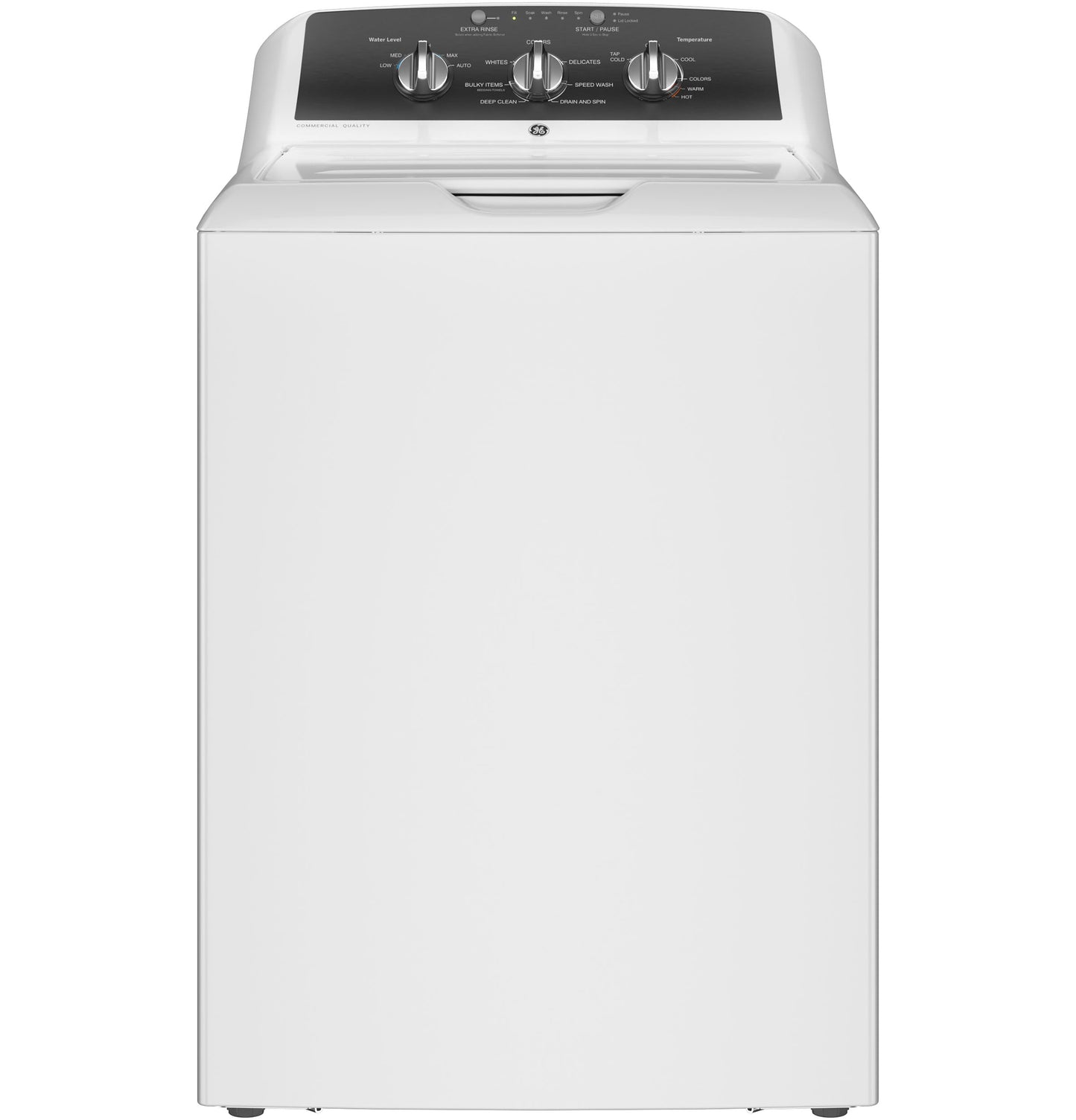 GE® 4.3 cu. ft. Capacity Washer with Stainless Steel Basket,5-yr Limited Warranty