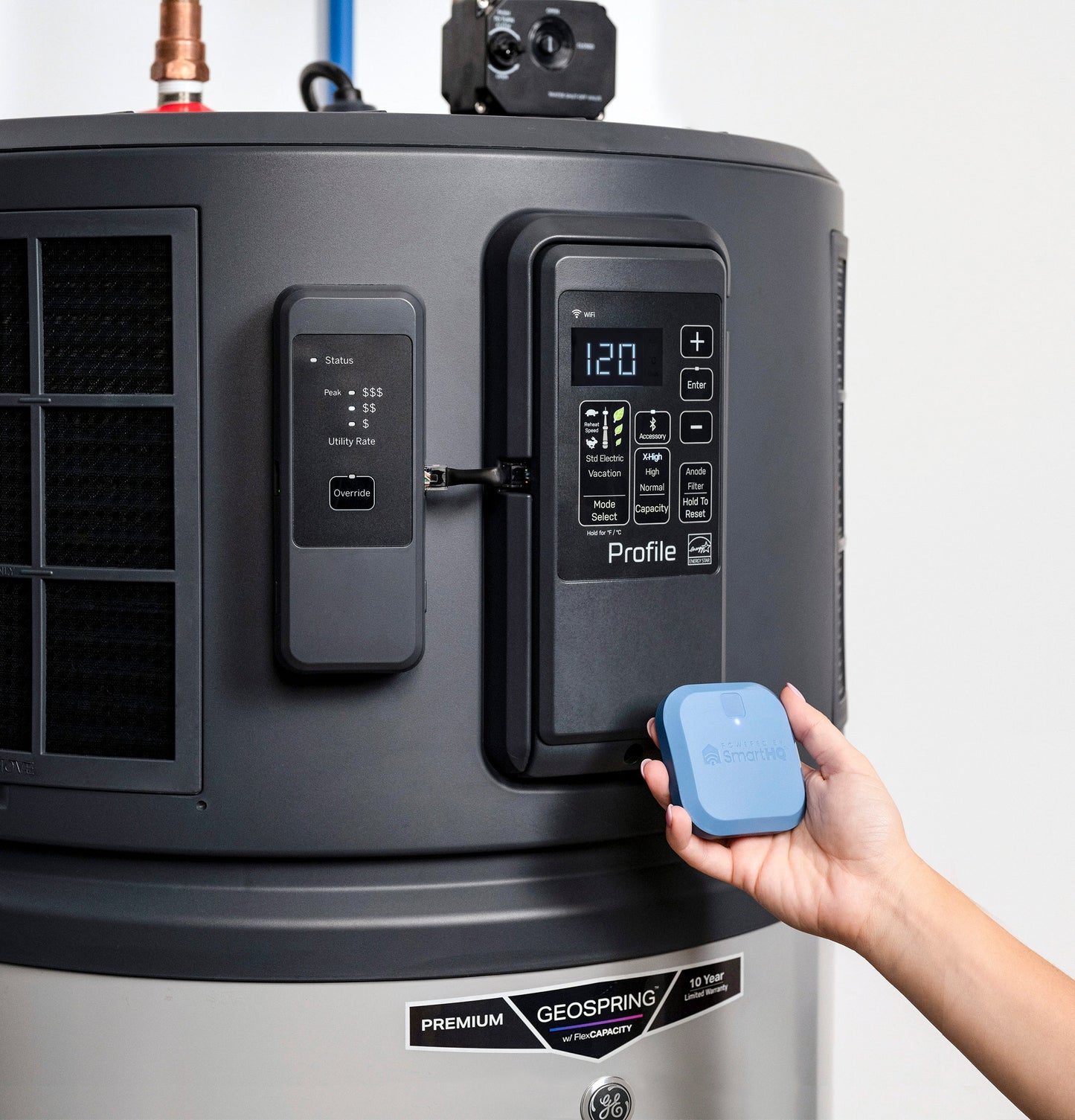 GE Profile™ GEOSPRING™  Smart Hybrid Heat Pump Water Heater 50-gallon - 240V