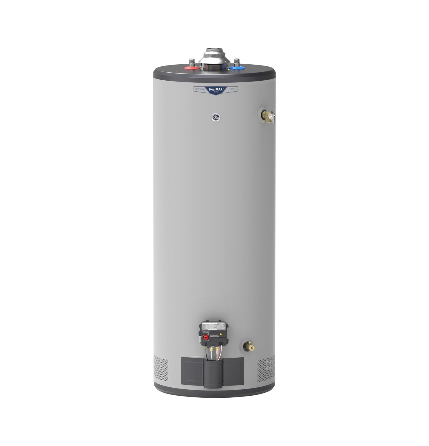 GE RealMAX Platinum 50-Gallon Tall Natural Gas Ultra Low-Nox Atmospheric Water Heater