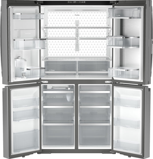 GE Profile™ Series ENERGY STAR® 28.4 Cu. Ft. Quad-Door Refrigerator with Dual-Dispense AutoFill Pitcher