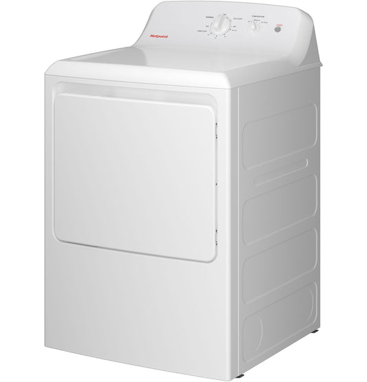 Hotpoint® 6.2 cu. ft. Capacity  Electric Dryer with Up To 120 ft. Venting and Shallow Depth