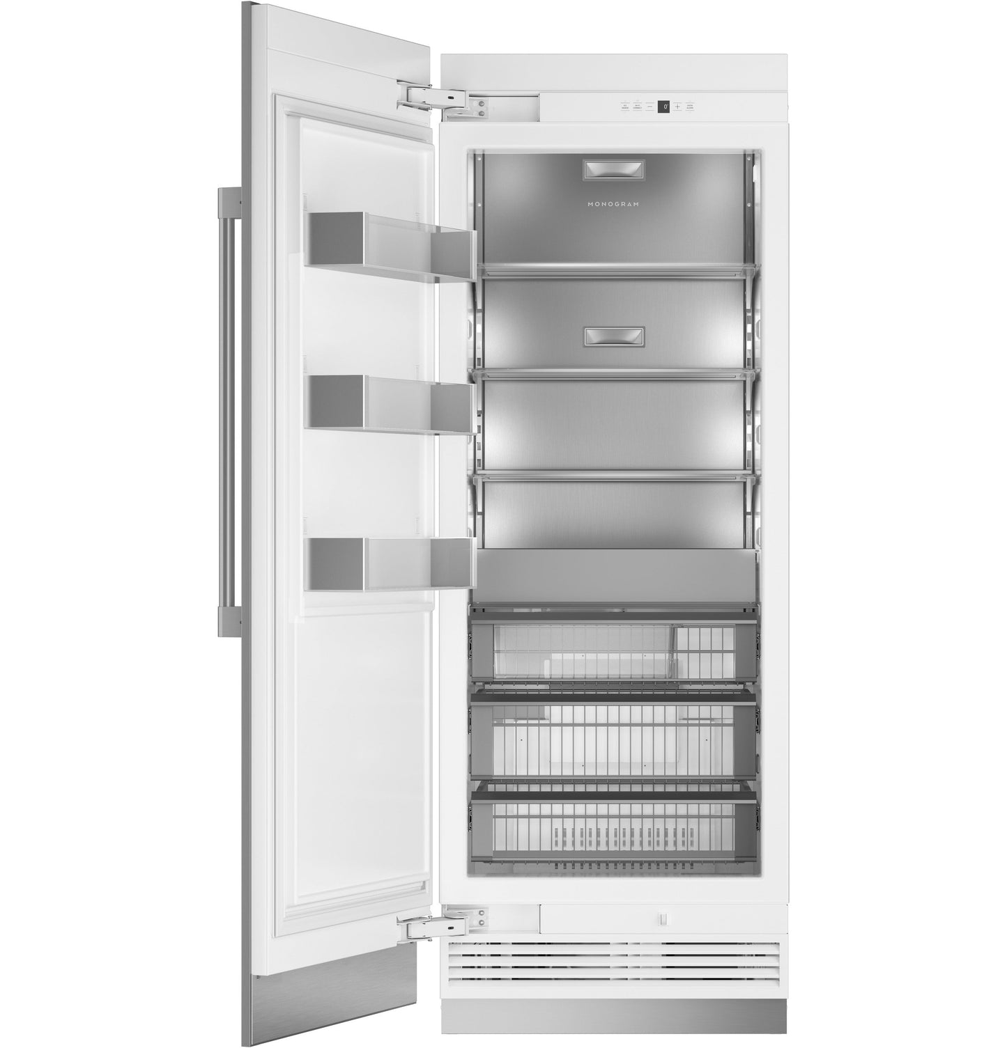 Monogram 30" Integrated, Panel-Ready Column Freezer