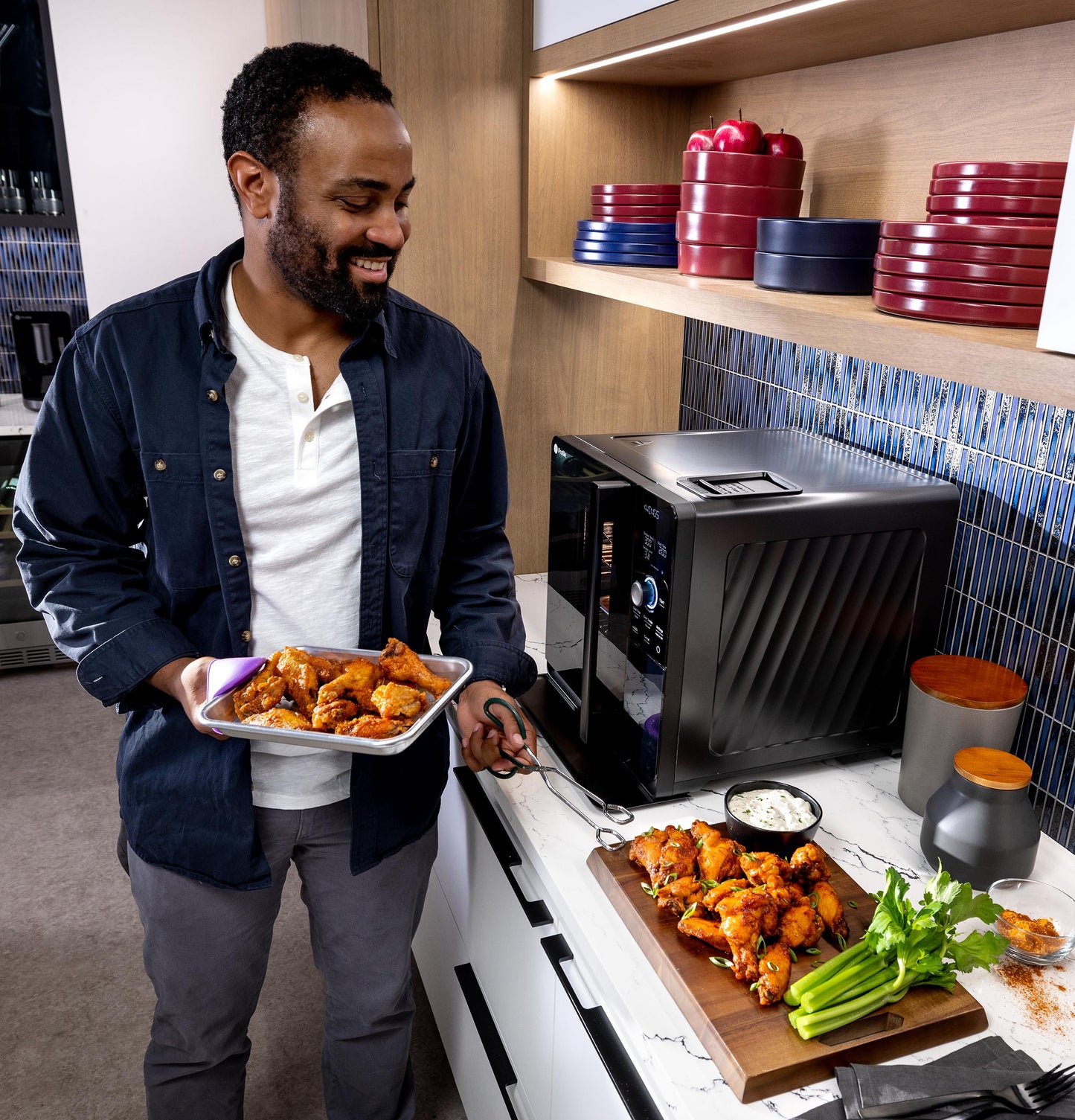 GE Profile™ Smart Indoor Smoker