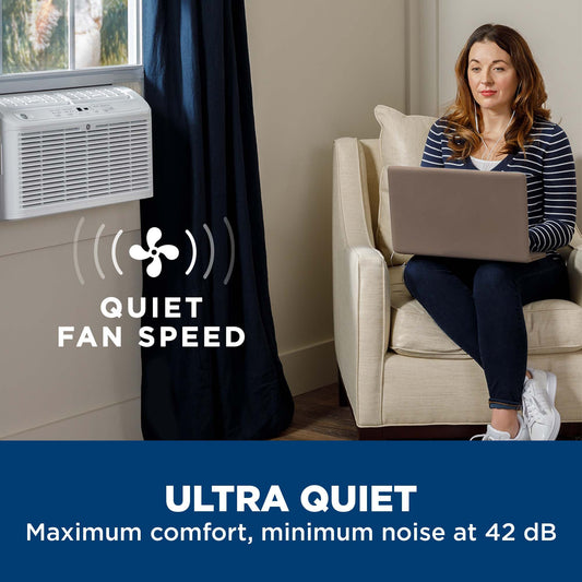 GE® 6,200 BTU Ultra Quiet Window Air Conditioner for Small Rooms up to 250 sq. ft.