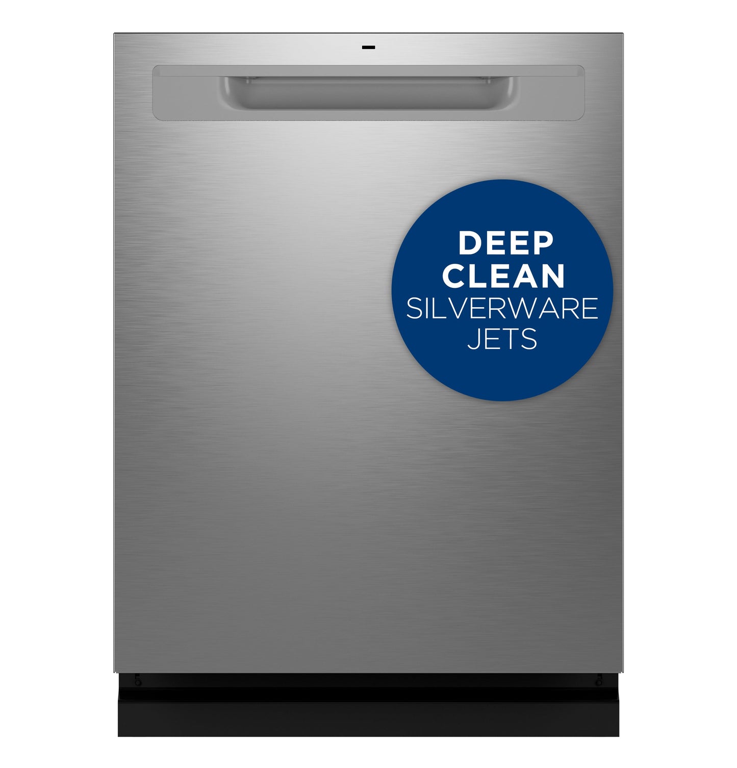 GE® Fingerprint Resistant Top Control with Stainless Steel Interior Dishwasher with Sanitize Cycle