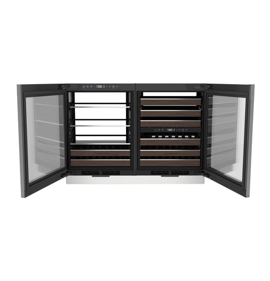 Monogram Undercounter Refrigeration 48" SS Toel Kick