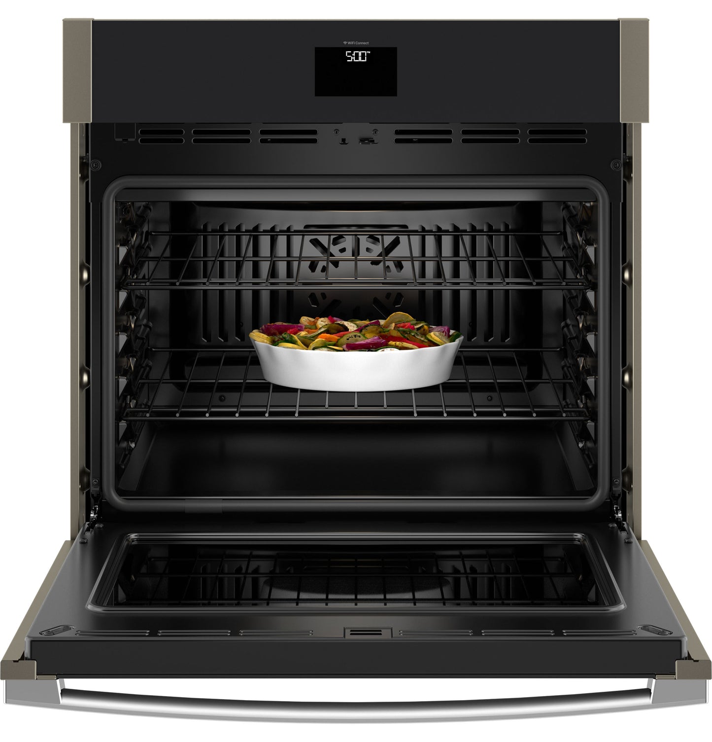 GE® 30" Smart Built-In Self-Clean Convection Single Wall Oven with No Preheat Air Fry