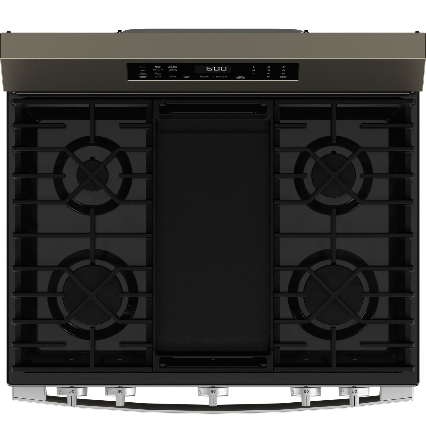 GE® 30" Free-Standing Gas Convection Range with No Preheat Air Fry and EasyWash™ Oven Tray