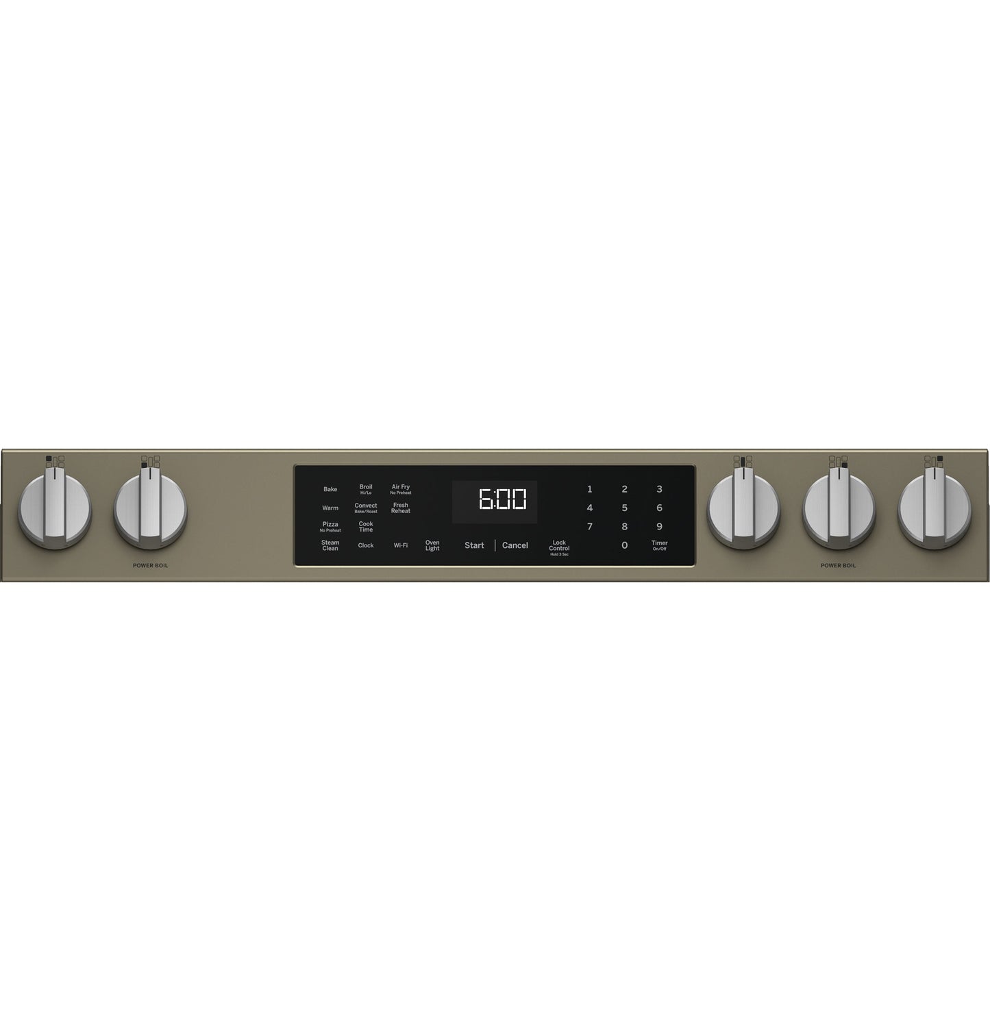 GE® 30" Slide-In Front-Control Convection Gas Range with No Preheat Air Fry and EasyWash™ Oven Tray