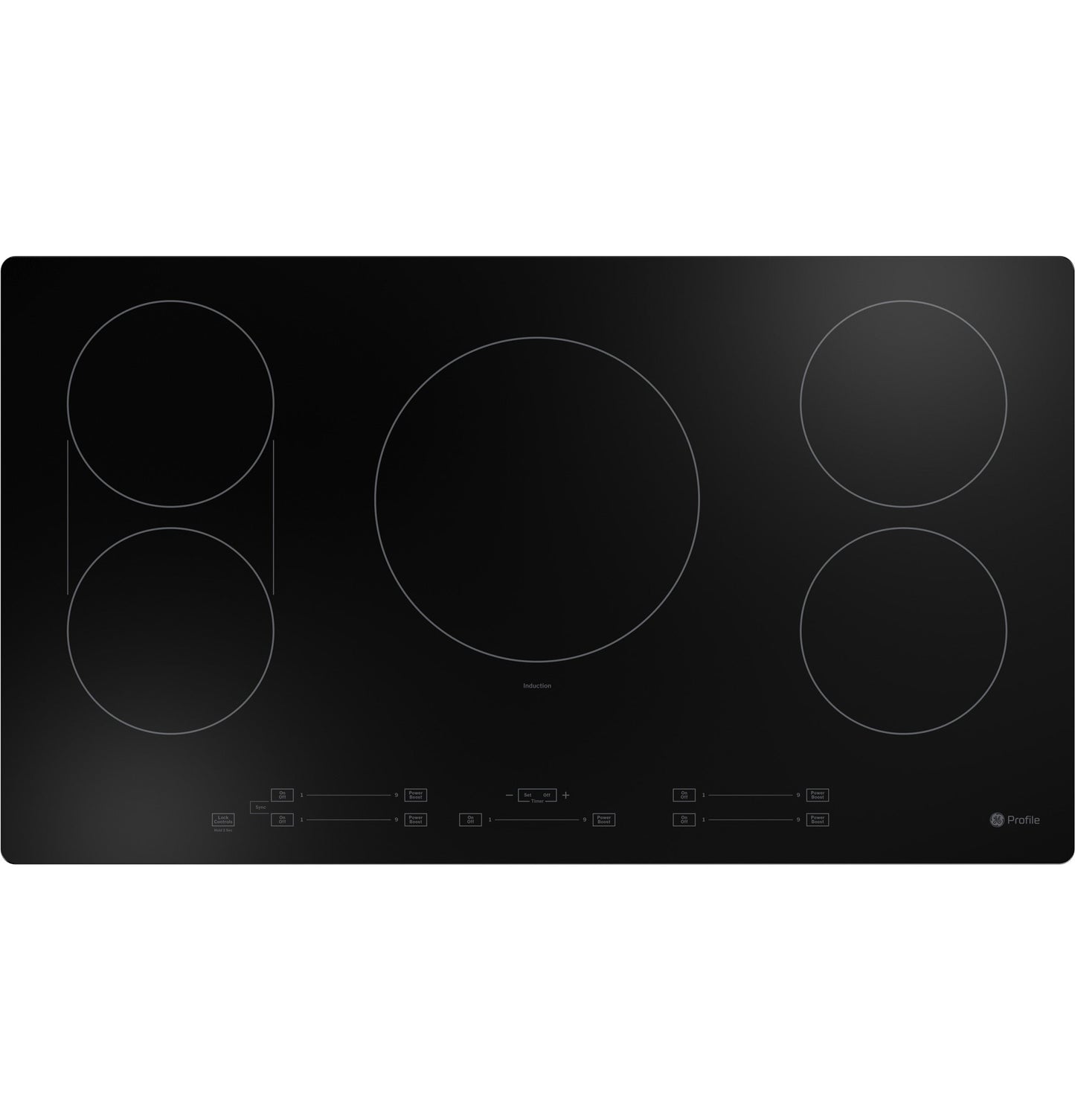 GE Profile™ 36" Built-In Touch Control Induction Cooktop