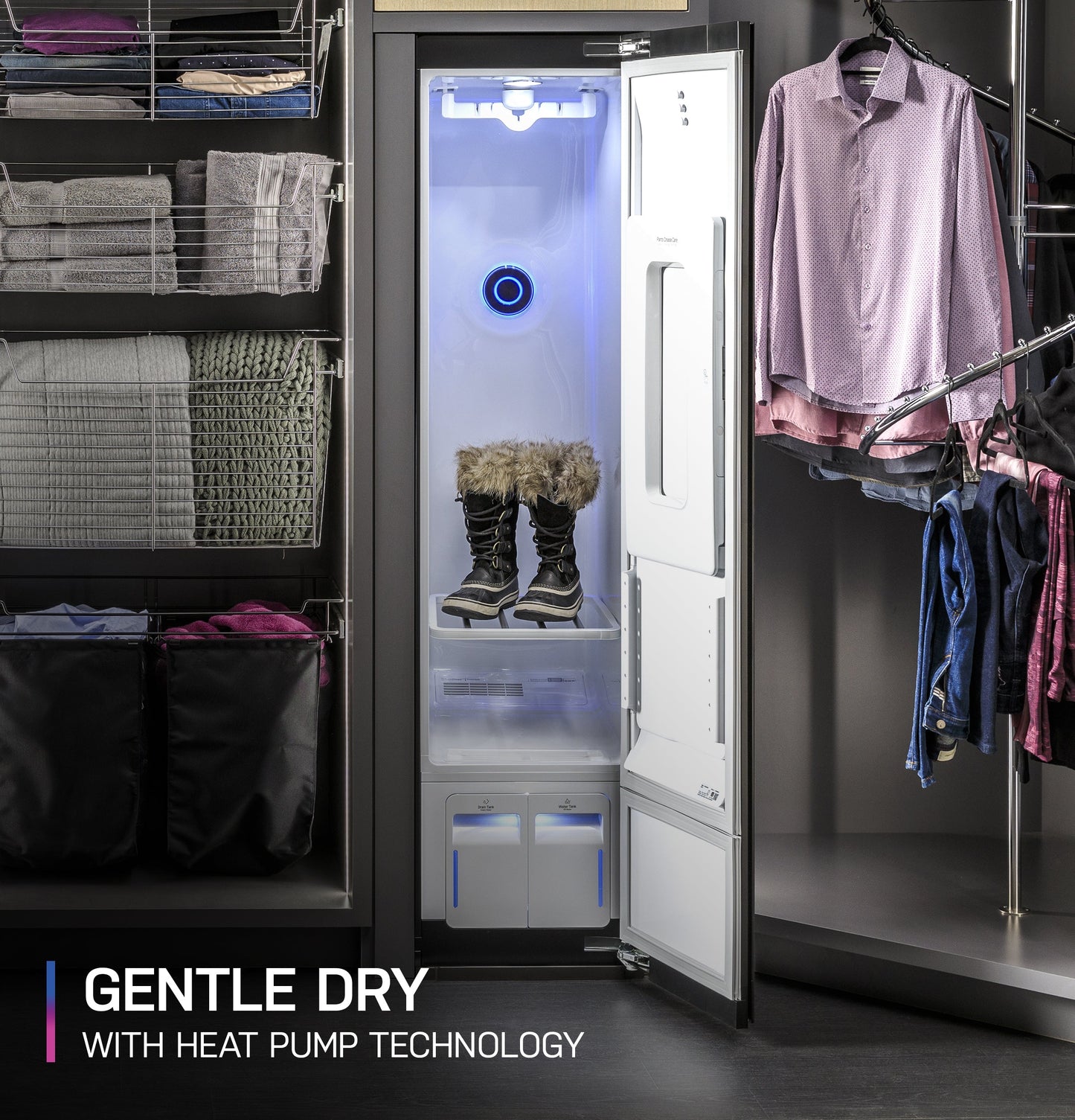 GE Profile™ Steam Closet with Fabric Refresh