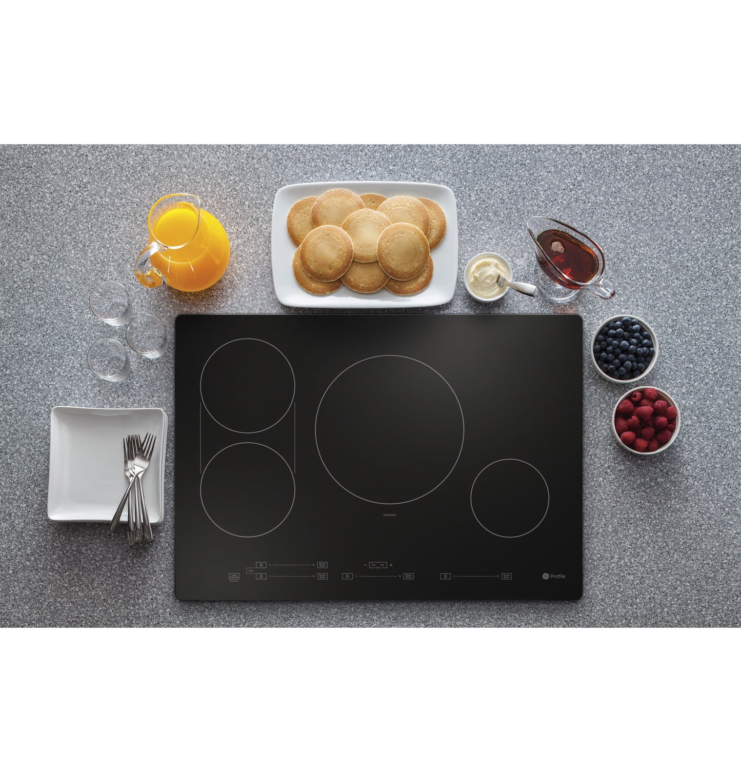 GE Profile™ 30" Built-In Touch Control Induction Cooktop